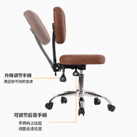 Adjustable Swivel Stool with Nylon Base for Salon, Spa, Dental Office, or Beauty Professionals