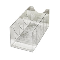 Clear Belt Organizer Box for Wardrobe, Multi-functional Storage Rack for Ties, Scarves, and Belts