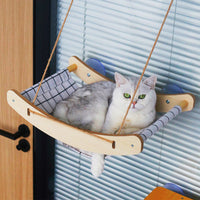 Suction Cup Cat Hammock Window Perch for Sunbathing