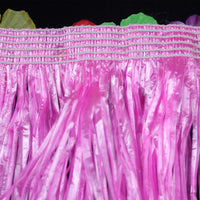 Halloween Hawaiian Hula Skirt Costume Set with Garlands for Kids, 30cm Length