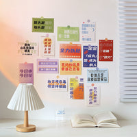Inspirational Exam Motivation Cards for Students - 30-Pack with Adhesive Dots