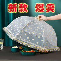 Foldable Food Cover Tent Mesh Screen for Dining Table, Anti-Mosquito Dustproof Food Protector