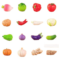 Miniature Vegetable Resin Charms for DIY Crafts