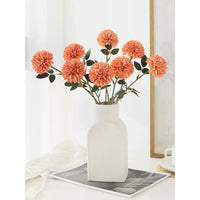 Autumn Chrysanthemum Artificial Flowers for Home Decor and Floral Arrangements