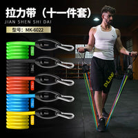 Resistance Band Set with Handles for Strength Training and Home Fitness