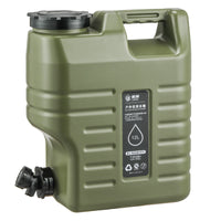 Portable PE Water Storage Container with Faucet for Outdoor Camping and Vehicle Use