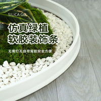 Flexible Garden Edging Stone Border for Landscaping and Plant Beds