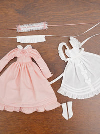 Maid/Butler Outfit for OB22 OB24 BJD 1/6 1/4 Dolls
