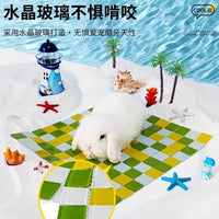 Pet Cooling Mat for Small Animals - Rabbit, Hamster, Chinchilla, Guinea Pig