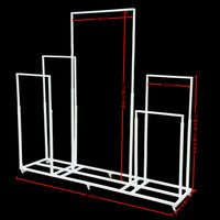 Portable Archway Display Stand with Wheels for Events and Advertising