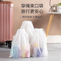 Drawstring Waterproof Storage Bag for Shoes, Swimwear, and Travel Essentials