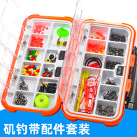 Waterproof Rock Fishing Tackle Box Set with Accessories