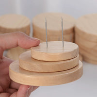 Wooden Doll Display Stands for Crochet, Felt, and DIY Crafts