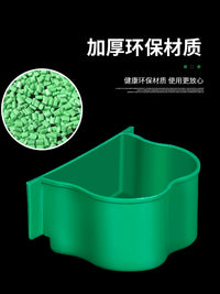 Bird Feeder Bowl Plastic Parrot Food Container Water Cup for Bird Cage Accessories