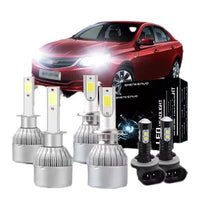 Automotive LED Headlight Bulb Combo Kit H11 H8 H9005 9006 H4 H7 H13 9007 880 881