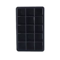 Honeycomb Silicone Ice Cube Tray with Lid for Large Square and Round Ice Balls
