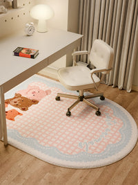 Chair Mat for Hardwood Floors and Carpets, Office Chair Mat for Computer Desk, Non-Slip Floor Protector for Kids' Room and Study