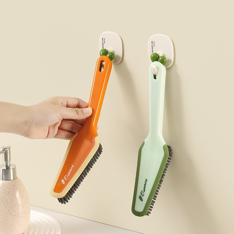 Multi-functional Bathroom Cleaning Brush for Grout, Floor, Wall, and Tile