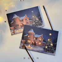 Christmas Luminous Recording Greeting Card with Magic Wand for Couples