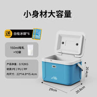 Portable Insulated Cooler Box with Temperature Display for Medicine, Breast Milk, Insulin, and Vaccines