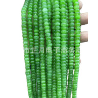 5x8mm Abacus Bead Strands for DIY Jewelry Making - Agate, Tiger Eye, Turquoise, and More