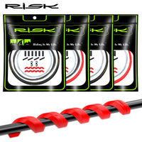 RISK Bicycle Cable Set for Derailleur and Brake, Mountain Road Bike Inner Wire and Housing Kit
