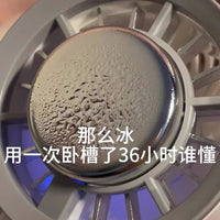 Portable Semiconductor Cooling Fan with Ice Compress Function for Students and Dorms