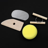 8-Piece Pottery Clay Sculpting Tool Set for Modeling and Carving