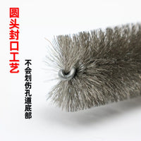 Stainless Steel Wire Tube Brush for Industrial Inner Hole Cleaning and Polishing