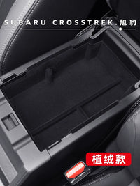 Armrest Storage Box Organizer Tray for 2024-2026 Subaru Crosstrek