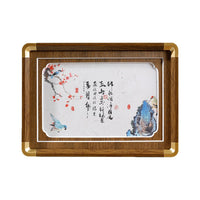 Premium PVC Faux Bronze Picture Frame with Waterproof Mat Board for Desktop Display