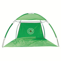 Indoor Golf Practice Net Set with Chipping Net and Scoreboard