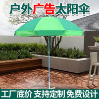 3-Tier Windproof Oxford Cloth Outdoor Patio Umbrella for Beach, Market, and Commercial Use