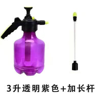 3L Transparent Pressure Sprayer for Gardening and Household Use