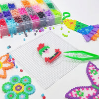 24-Color 5mm Fuse Beads Kit for DIY Crafts and Educational Play