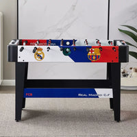 Kids' 8-Rod Mini Foosball Table, Foldable Multi-Game Tabletop Soccer for Family Fun