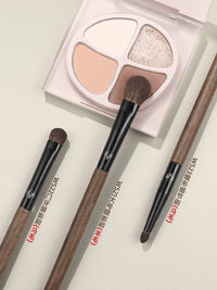 WJTT 3-6 Pcs Eye Makeup Brush Set for Eyeshadow, Blending, and Highlighting