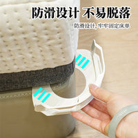 Bed Sheet Fasteners Clips - Non-Slip Mattress Cover Grippers for Secure Bedding
