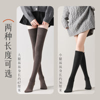 Women's Winter Over-the-Knee Thermal Socks - Thickened Fleece Lined Thigh High & Calf Length Options
