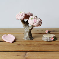 DIY Cherry Blossom Tree Miniature Landscape Ornament