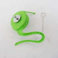 Parrot Bird Stand with Mirror, Fruit Fork, and Vegetable Basket Combo Toy