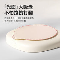 Baby Silicone Divided Feeding Plate with Suction Cup for Infants and Toddlers, Complementary Food Bowl