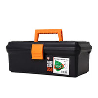 IRIS Multi-purpose Double-Layer Thickened Plastic Tool Box for Home, Garden, and Car Storage