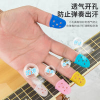 Guitar Fingertip Protectors for Kids & Adults - Ukulele, Thumb Piano, Left Hand Pain Relief Finger Sleeves