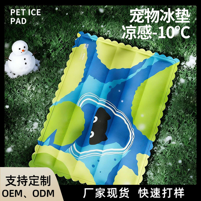 Pet Cooling Gel Mat for Dogs and Cats, Thickened PVC Breathable Summer Sleep Pad