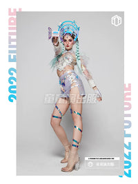 Butterfly Theme Gogo Dance Costume for Stage Performance & Party