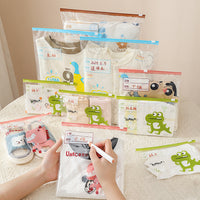 Kids' Waterproof Clothing Storage Bags for Kindergarten, Baby Essentials Organizer, Moisture-proof Seal Bags