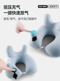 Inflatable Nap Pillow for Students, Portable Desk Sleeping Aid for Lunch Breaks