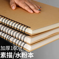 Sketchbook for Students and Artists, Blank Drawing Paper for Sketching and Hand-Painting