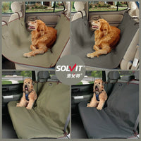 Petante Waterproof Car Seat Cover for Dogs, Rear Seat Hammock Style